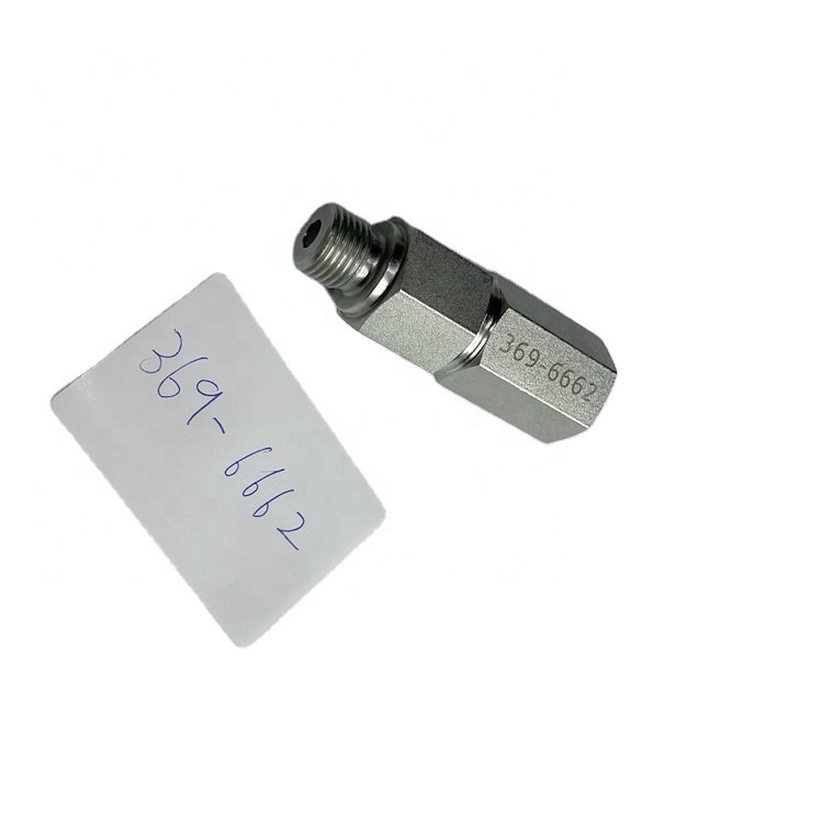 CAT320D CAT330D Excavator Fuel Rail Pressure Check Valve 3696662 for After Service