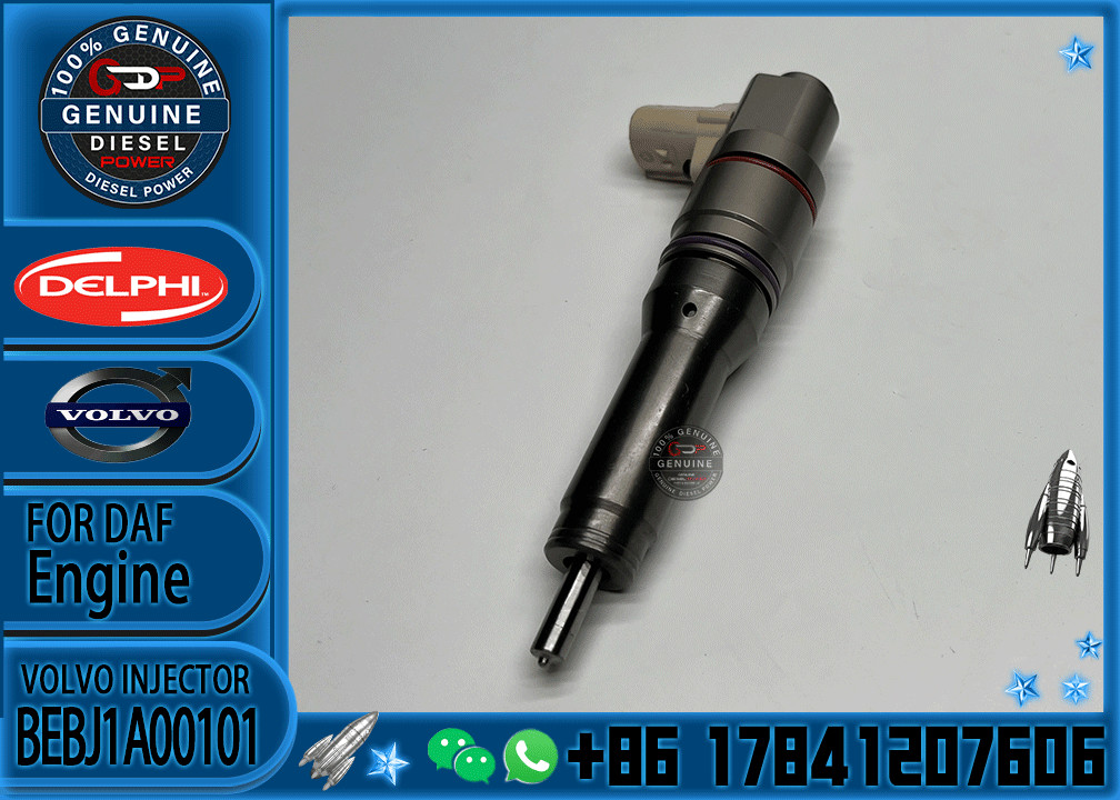 Diesel Common Rail Fuel Injector BEBE5L08001 BEBJ1A00001 BEBJ1A00101 1661060 1725282 1905002 BEBJ1D00001 1925657
