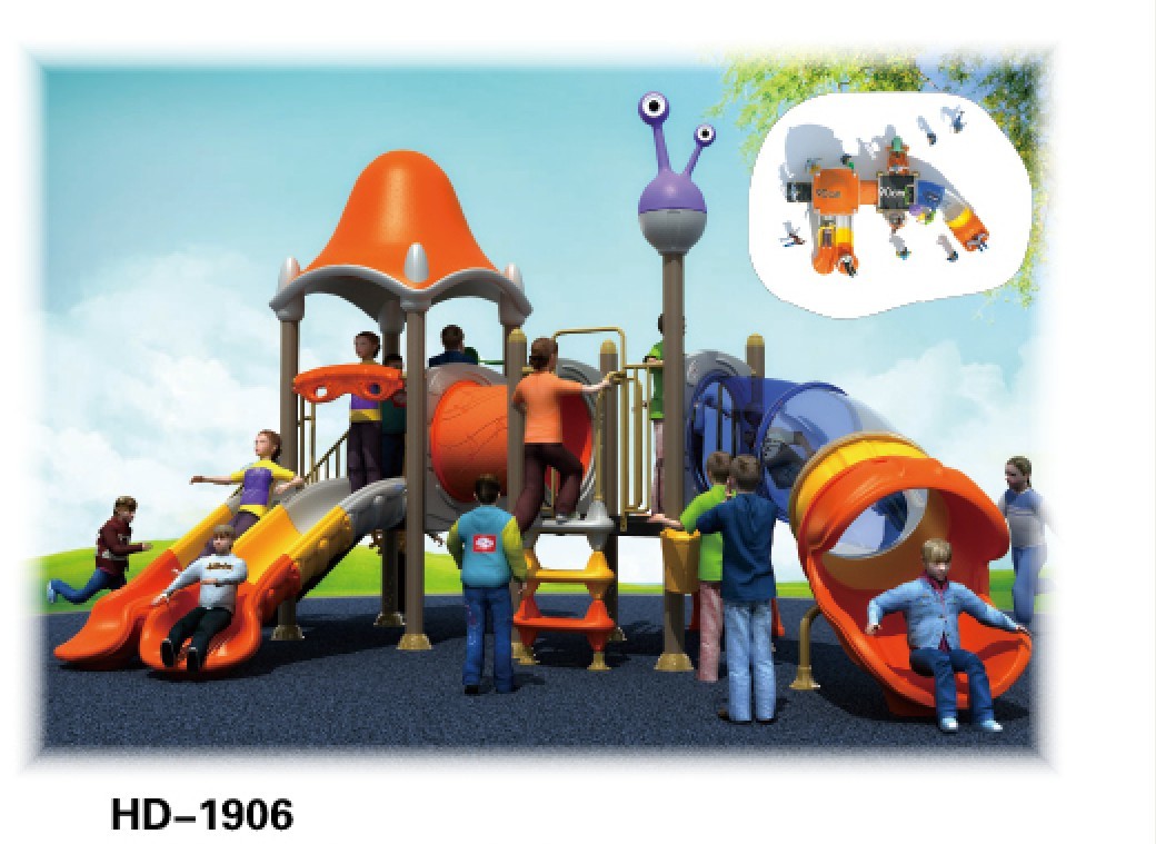 School Children Outdoor Playground Equipment Magic House Used Kids for Sale