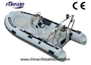 Quality Heavy Duty Durable 5 Person Inflatable RIB Boats With YAMAHA Motor wholesale
