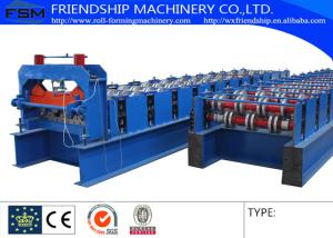 Quality YX51-240-720 Type Metal Deck Roll Forming Machine Uesd 1.0-1.5mm Thickness PPGI wholesale
