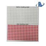 Color Changing Water Sensitive Sticker , Tamper Proof Water Sensitive Label