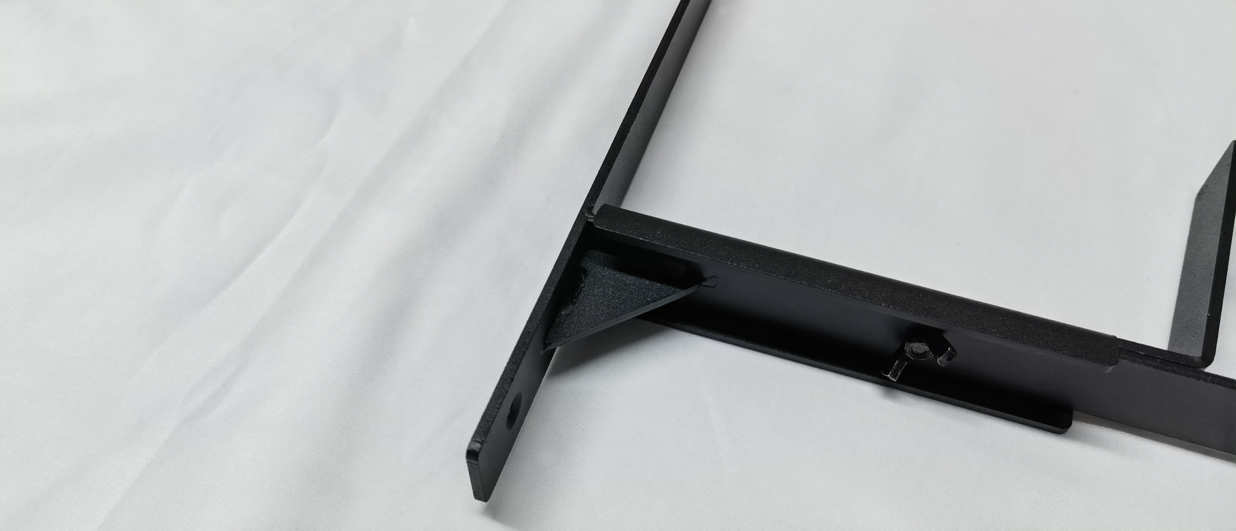 Offered Adjustable Wall Mount Flower Box Holder for Planter Box Depth 6 to 12 Inches