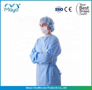 Quality Wholesale Nonwoven SMS Spunlace Medical Disposable Sterile Surgical Gown wholesale