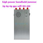 8000mAH 8 Antennas Handheld GPS Signal Jammer 2G 3G 4G Signal Jammer