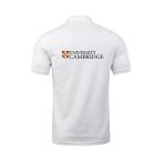 OEM Designs University Logo Polo Shirt with Printed Logo and Breathable Fabric
