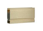Electrophoresis Anodizing Aluminum Curtain Wall Profile Extruded Brushed Surface