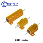 RX24 High Power Wirewound Resistor RXG24 300w 20 Ohm Gold Aluminium Case Heat