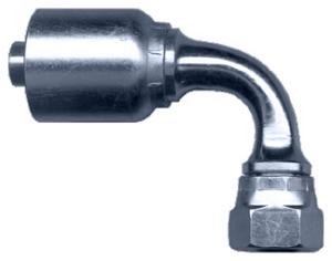 Quality ISO 8434 Standard Steel Hose Fittings 90 Degree Hydraulic Elbow wholesale