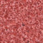 PUR Coating Red Cherry 20m Homogeneous Floor Homogeneous Sheet Vinyl For School