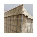 Heavy Duty Welded Defensive Barriers Sandbags Gabion Cage for Customizable
