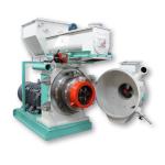 Biomass Wood Fuel Pellet Making Machine Horizontal Waste Rice Husk