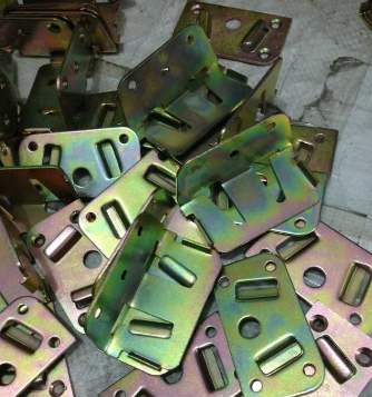 Powder Coating Metal Bed Frame Parts Bed Hook Plate Bracket Fittings Bed Rail Brackets
