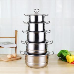 Quality 12pcs kitchenware glass lid non stick cookware set with steamer wholesale
