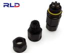 Screw Threaded 3PIN 4 PIN IP68 Outdoor Lighting Connectors