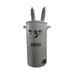 Quality 25kva Oil Immersed Distribution Transformer Single Phase Pole Mounted Transformer wholesale