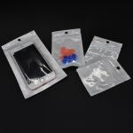 Three Sides Seal Pearl Zipper Plastic Film Bag