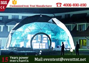 Quality Outdoor large Geodesic dome marquee circus tent event tent camping family tent for sale wholesale