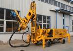 100rpm Freezing Borehole Soil Drill Rig In Yellow