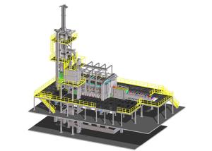 Quality ISO45001 5tpd Recuperative Furnace For Clear Glass Container wholesale
