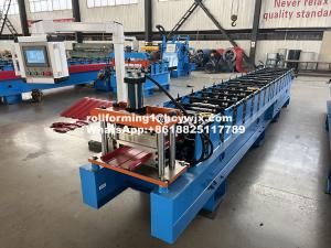 Quality 16 Rows Rollers Roof Panel Forming Machine Chain Drive wholesale