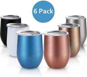 Quality Stemless Stainless Steel Coffee Cup 9oz 12oz Eco Friendly Travel Insulated Cup wholesale