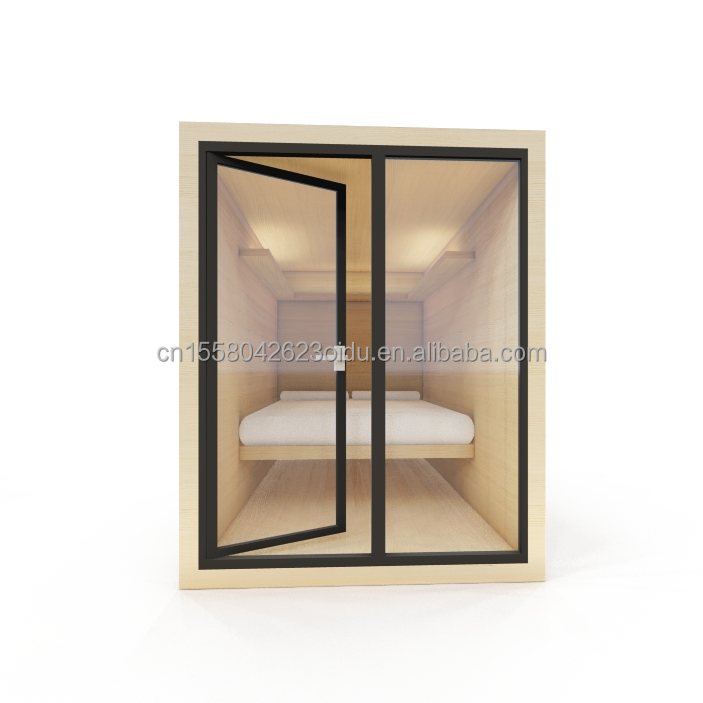 Luxary Style Wooden Prefabricated Log Cabin for Detachable Container Apartment Simple Prefab Steel House