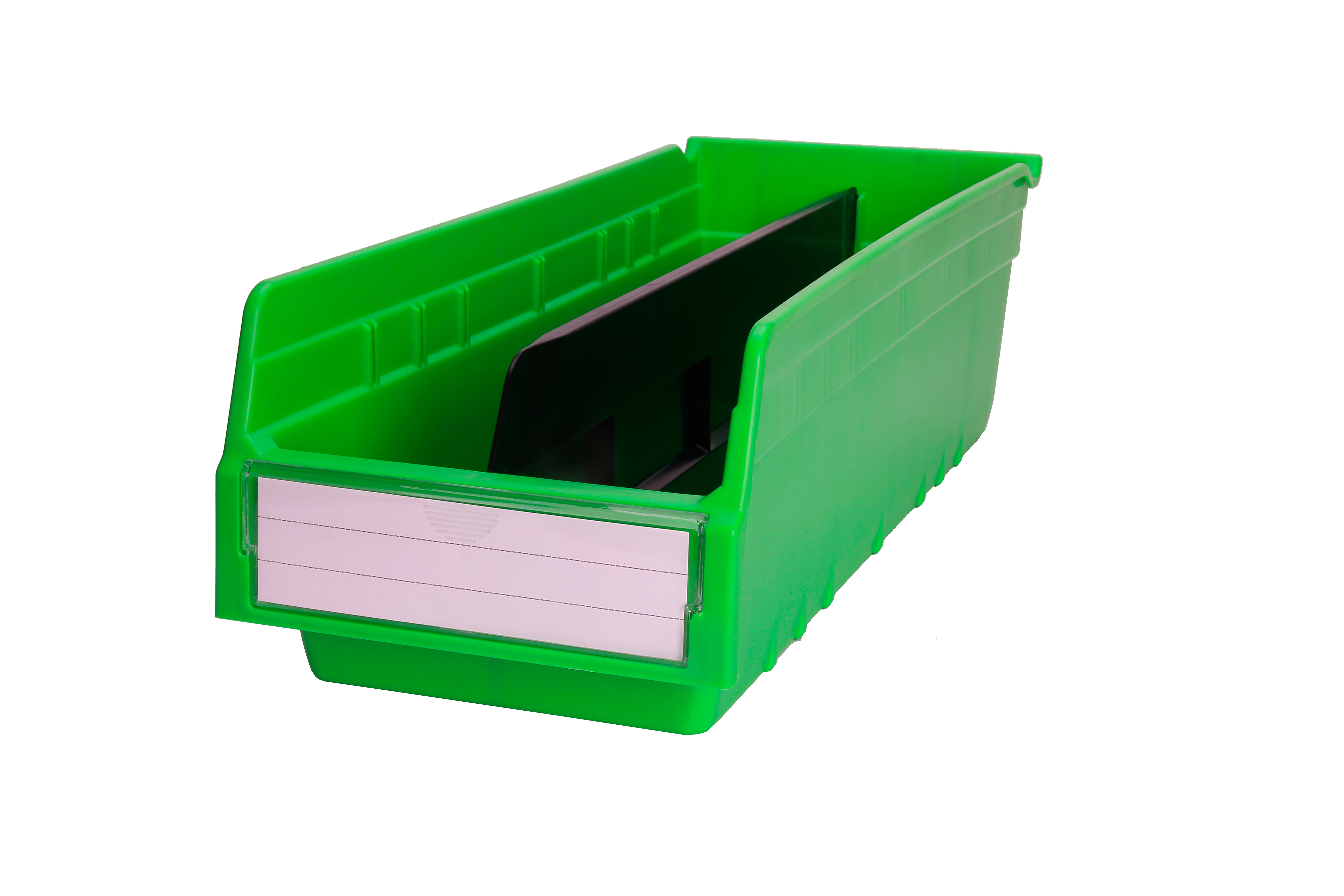 Workshop Plastic Shelf Bins for Parts Picking Internal Size 480x178x88mm Foldable