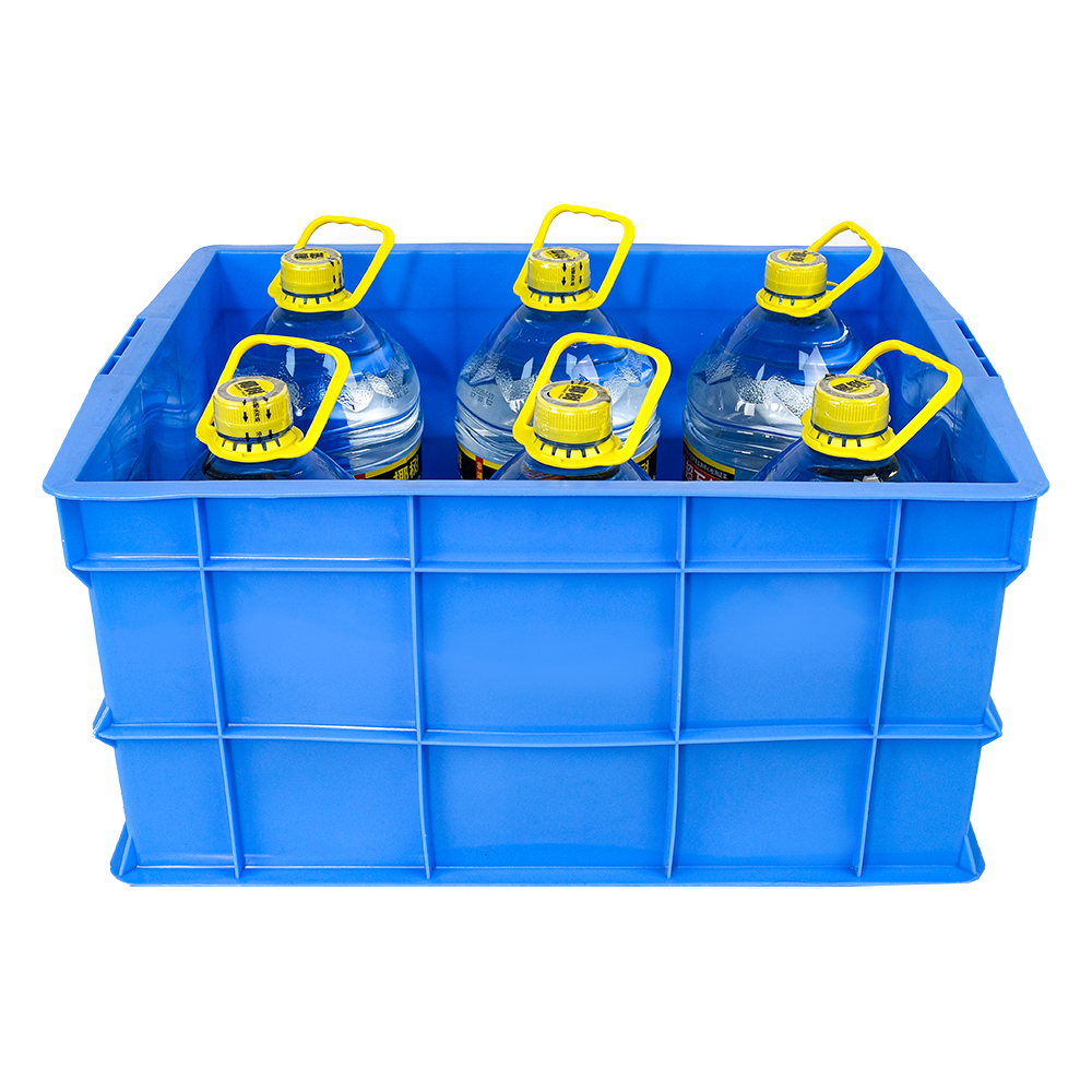 Internal Size 565x455x290mm Eco-Friendly Stackable PP Plastic Turnover Box for Fruits