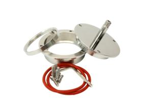 Quality Accessories For Tube Furnace Flange Air Nozzles KF Interfaces Valves Vacuum Sealing Assembly Flange For CVD Equipment Vertical Spilt Tube Furnace wholesale