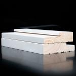 Paulownia Poplar Pine Primed Wood Panel 3mm-55mm Environmental Friendly