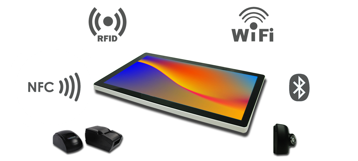 FCC Pos System 60Gb SSD All In One Desktop Touch Screen