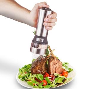 Quality Electric Stainless Steel Salt and Pepper Grinder for Kitchen Spice Grinding Mills Type wholesale