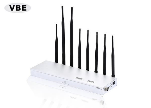 12W RF Power Portable Phone Jammer , Cell Phone Jamming Device Silk Screen Logo