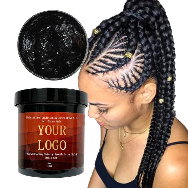 Watermelon Smell Braiding Gel Extra Hold Rice Water Rosemary Mint Braid Gel