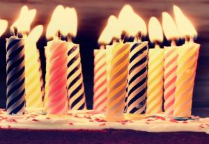 Quality Decorative Spiral Birthday Candles , Funny Smelless Twisted Birthday Candles wholesale