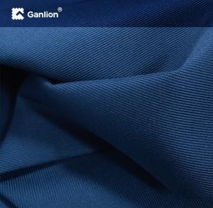 Quality Indigo Poly Cotton Security Uniform Fabric Twill 3/1 UV Proof wholesale