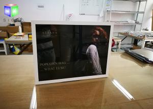 Quality Snap Aluminum Slim Outdoor Led Light Box Sign For Advertising , Eco Friendly wholesale