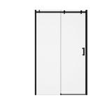 black Stainless Sliding 6mm Tempered Glass Shower Door1200X1950mm