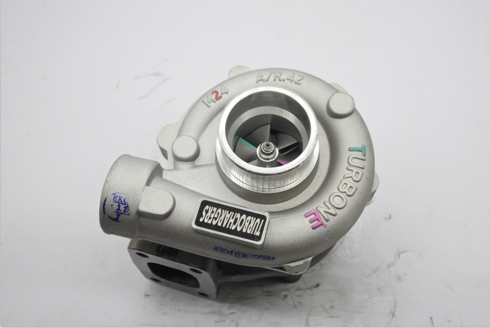 Excavator Diesel Engine Parts , Turbocharger Components For J60E 4R42T5730100