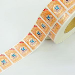Quality Anti Counterfeit Custom Hologram Stickers Oil Proof Fruit Stickers Labels wholesale