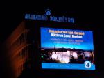 Wall Mounted Waterproof IP65 Outdoor Full Color Led Display RoHS 8000nits