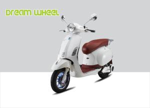 Quality 1000 Watt Electric Vespa Style Scooter 53km/H 60V 20Ah Battery wholesale
