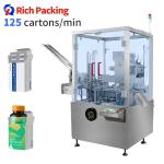 RQ-120L Automatic Tablet Bottle Tube Cartoner Blister Cartoning Box Packing