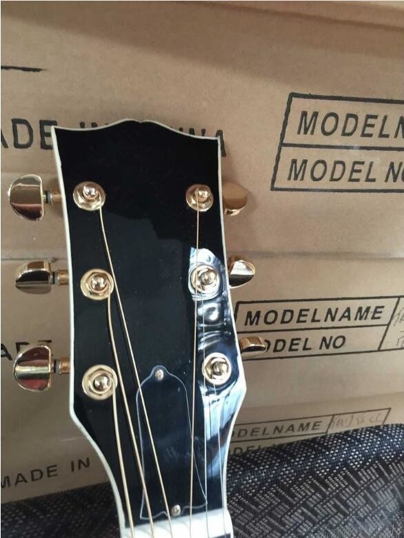2018 Chibson G200 acoustic guitar flame maple GB G200 deluxe electric acoustic guitar G200 acoustic guitar