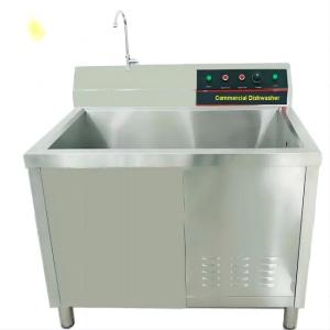 Quality Ultrasonic Kitchen Commercial Dishwasher Machine Ultrasound Semi Integrated wholesale