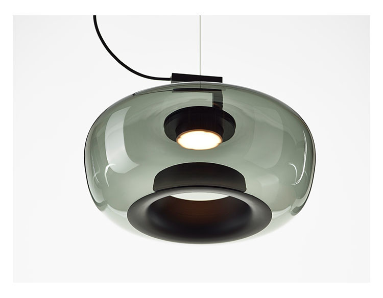 Nordic Pendant lights brown and dark green lamp for dining room bedroom Brokis Double Pendant Lamp(WH-GP-159)