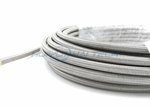 Quality High Pressure Metallic Braided Sleeving , Stainless Steel Braided Cable Sleeving wholesale