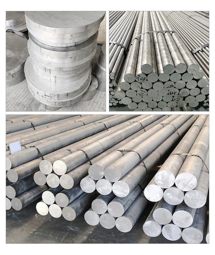 Astm Aluminum Alloy Bar Rod 6061 6063 7075 T6 300mm