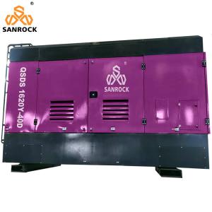 Quality 40 Bar High Pressure Skid Mounted Water Well Screw Air Compressor Machine wholesale